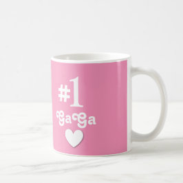 Nummer 1 GaGaGa Gift voor grootmoeder Koffiemok