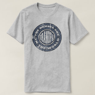 Nummer 1 Grootpa T-Shirt, onderdrukt T-shirt