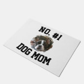 Nummer 1 hond Moeder Moedersdag Huisdierliefhebber Deurmat (Schuin)