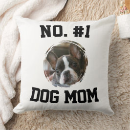 Nummer 1 hond Moeder Moedersdag Huisdierliefhebber Kussen