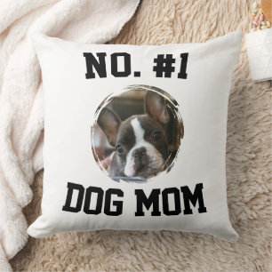 Nummer 1 hond Moeder Moedersdag Huisdierliefhebber Kussen