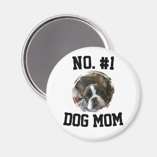 Nummer 1 hond Moeder Moedersdag Huisdierliefhebber Magneet