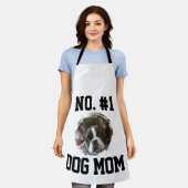 Nummer 1 hond Moeder Moedersdag Huisdierliefhebber Schort (Gedragen)