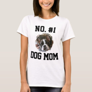 Nummer 1 hond Moeder Moedersdag Huisdierliefhebber T-shirt