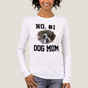 Nummer 1 hond Moeder Moedersdag Huisdierliefhebber Tri-Blend Shirt
