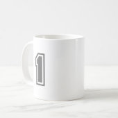 Nummer 1 koffiemok (Voorkant links)