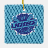 Nummer 1 Lacrosse Coach Decoraties (Voorkant)