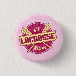 Nummer 1 Lacrosse mama Button