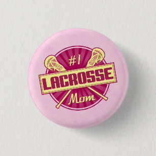 Nummer 1 Lacrosse mama Button