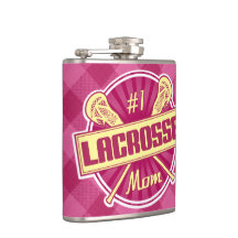 Nummer 1 Lacrosse mama Hip Flaskd