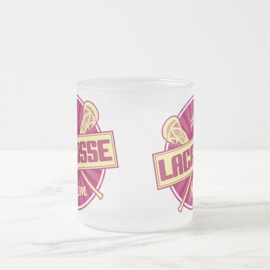 Nummer 1 Lacrosse mama, LAX Matglas Koffiemok (Center)