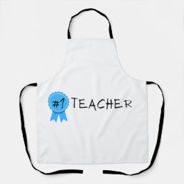 Nummer 1 leraar schort