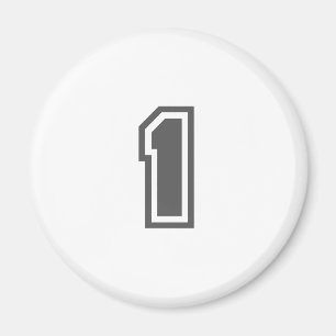 Nummer 1 magneet