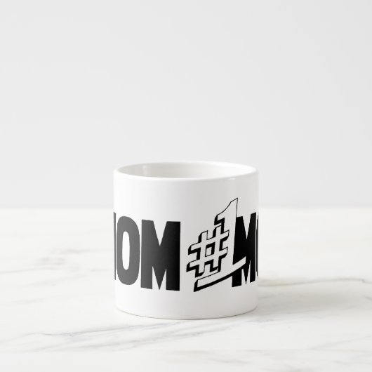 Nummer 1 mam Espresso Mok (Voorkant)