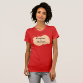 Nummer 1 menselijk T-shirt (Voorkant volledig)