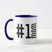 Nummer 1 moeder #1, Moederdag koffie Mok (Links)