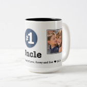 Nummer 1 Mok Aangepaste foto oom 2 (Voorkant rechts)