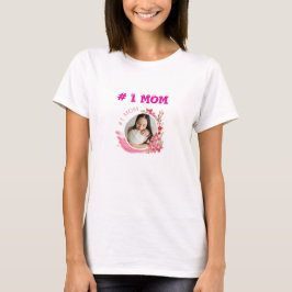 Nummer 1 MOM Moederdag Custom T-shirt
