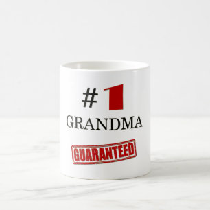 Nummer 1 oma - #1 Grandma Koffiemok