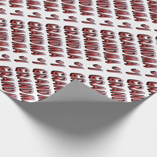 Nummer 1 Omlooppapier Cadeaupapier (Hoek)