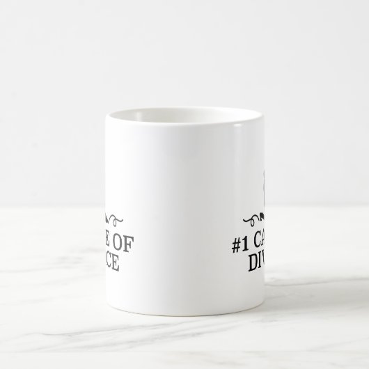 Nummer 1 oorzaak van scheiding koffiemok (Center)