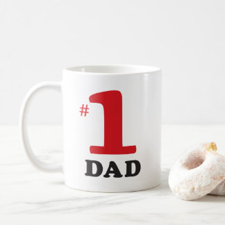 Nummer 1 Pap Coffee Mok