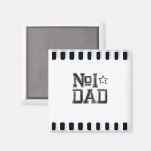 Nummer 1 Pap Magneet (Voorkant / Achterkant)