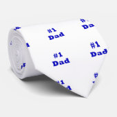 Nummer 1 Pap Stropdas (Opgerold)