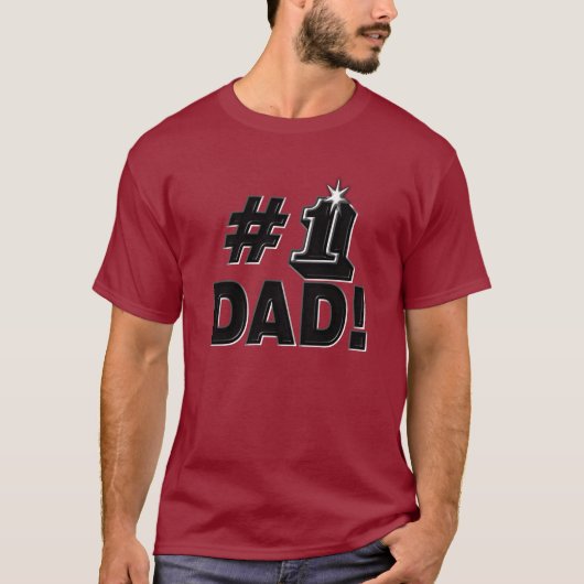 Nummer 1 Pap T-shirt (Voorkant)