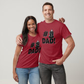 Nummer 1 Pap T-shirt (Unisex)