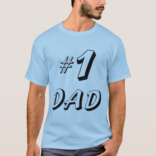 Nummer 1 Pap T-shirt (Voorkant)