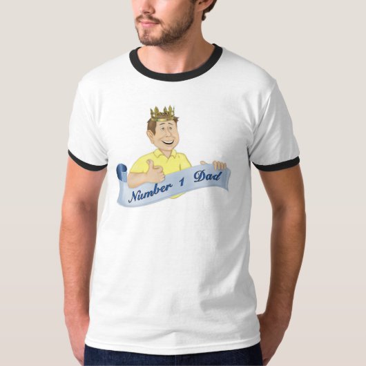 Nummer 1 Pap T-shirt (Voorkant)