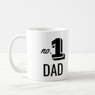 nummer 1 pap vaders dag foto cadeau koffie mok