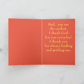 Nummer 1 Papa Gouden Trofee Kaart (Binnen)