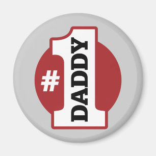 Nummer 1 papa magneet