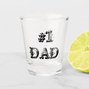 Nummer 1 Papa Shot Glas