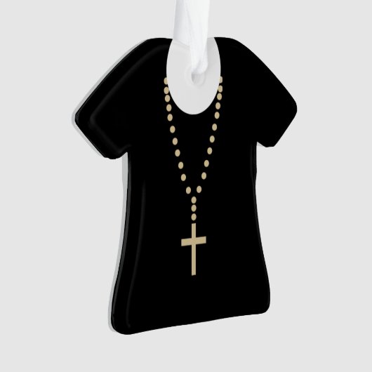 Nummer 1 Parish Priest Fun Vicar Ornament (voorkant)