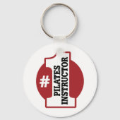 Nummer 1 pilootinstructeur sleutelhanger (Voorkant)