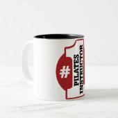 Nummer 1 pilootinstructeur tweekleurige koffiemok (Voorkant links)