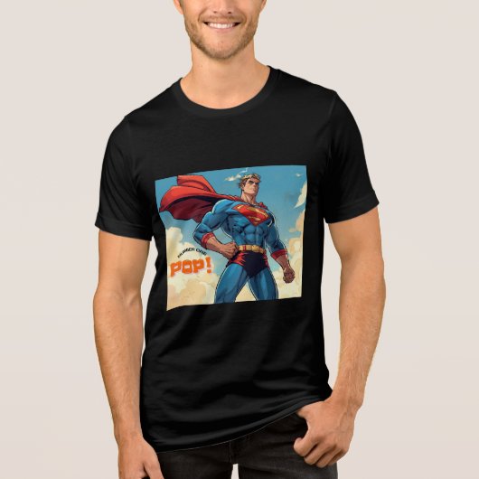 Nummer 1 Pop Tri-Blend Shirt (Voorkant)