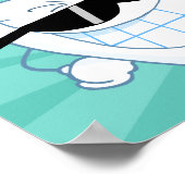 Nummer 1-Poster Poster (Hoek)