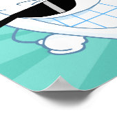 Nummer 1-Poster Poster (Hoek)