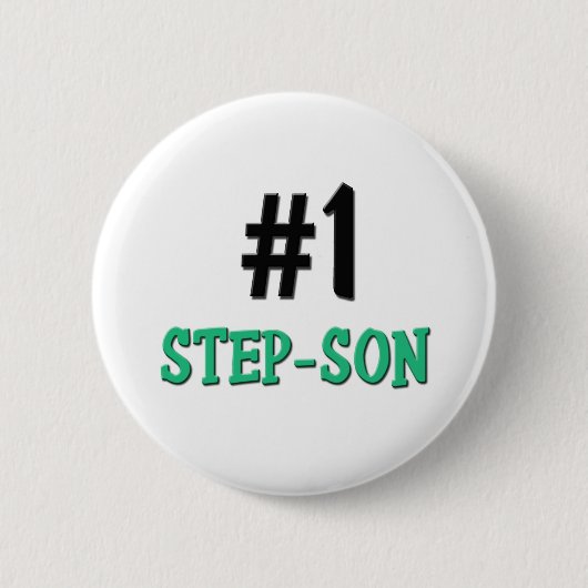 Nummer 1 ronde button 5,7 cm (Voorkant)