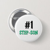 Nummer 1 ronde button 5,7 cm (Voorkant /achterkant)