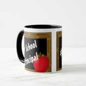 Nummer 1 schoolhoofd mok (Voorkant links)