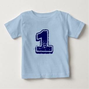 Nummer 1 shirt voor kinderen