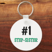 Nummer 1 Stap-zuster Sleutelhanger (Voorkant)
