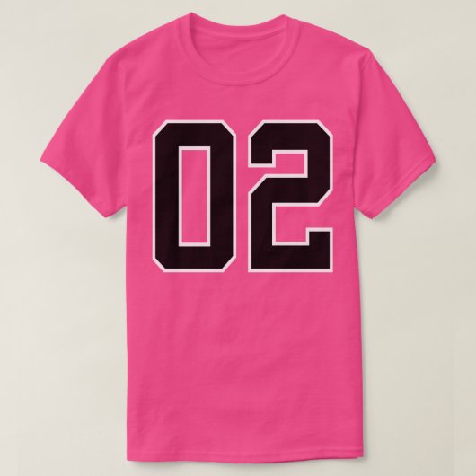 Nummer 1 t-shirt (Design voorkant)