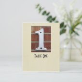 Nummer 1 tabel true iory briefkaart (Staand voorkant)