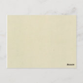 Nummer 1 tabel true iory briefkaart (Achterkant)